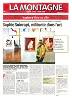 Sophie Sainrapt, militante dans l'art