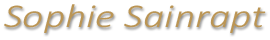 Logo Sophie Sainrapt - Peinture, dessin,  gravure, céramique